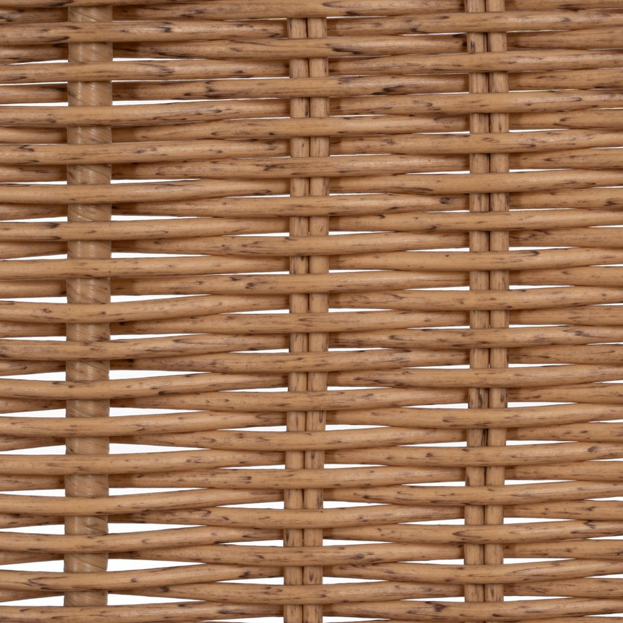 SILLA NATURAL PE-ACERO SALÓN 47 X 59 X 84 CM