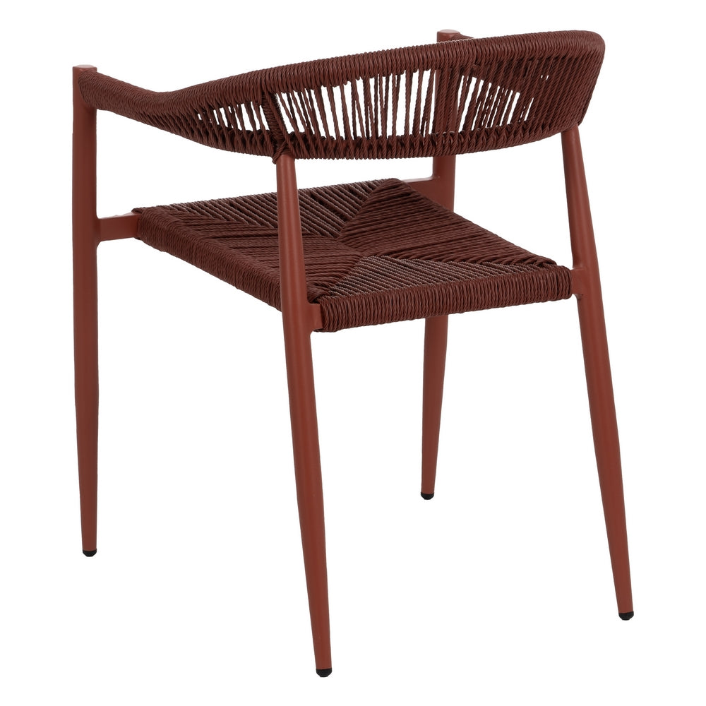 STACKABLE CHAIR BOILER PE-ALUMINIUM LOUNGE 57.50 X 56 X 74 CM