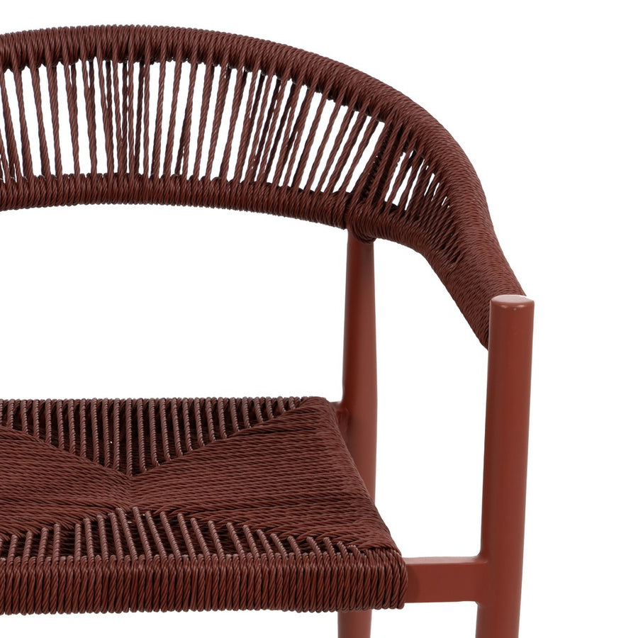 SILLA APILABLE CALDERA PE-ALUMINIO SALÓN 57,50 X 56 X 74 CM
