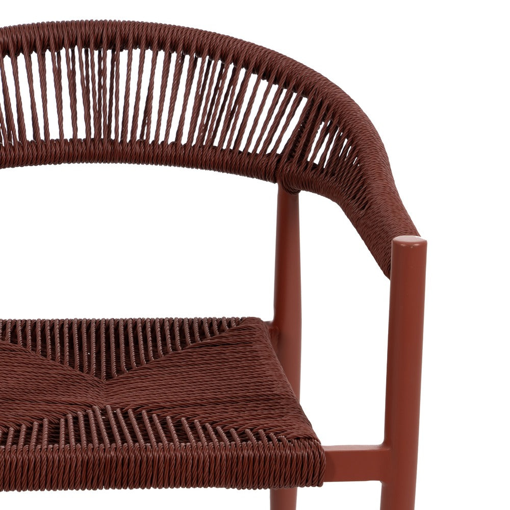 STACKABLE CHAIR BOILER PE-ALUMINIUM LOUNGE 57.50 X 56 X 74 CM