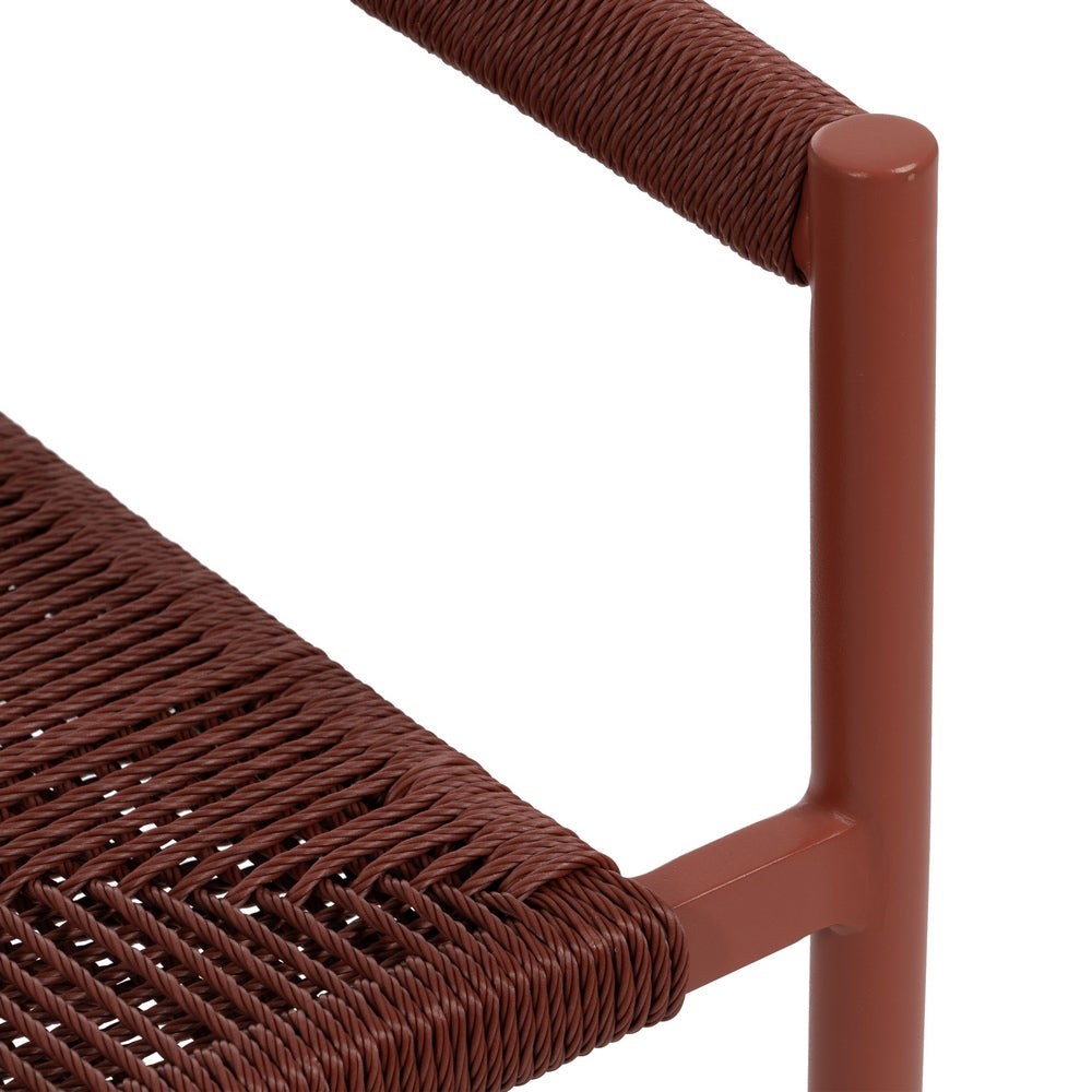 STACKABLE CHAIR BOILER PE-ALUMINIUM LOUNGE 57.50 X 56 X 74 CM