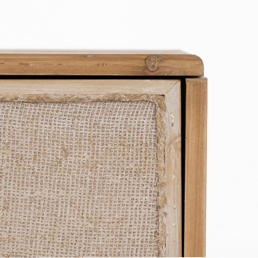 MESITA NATURAL DM-MADERA 46 X 37 X 76 CM