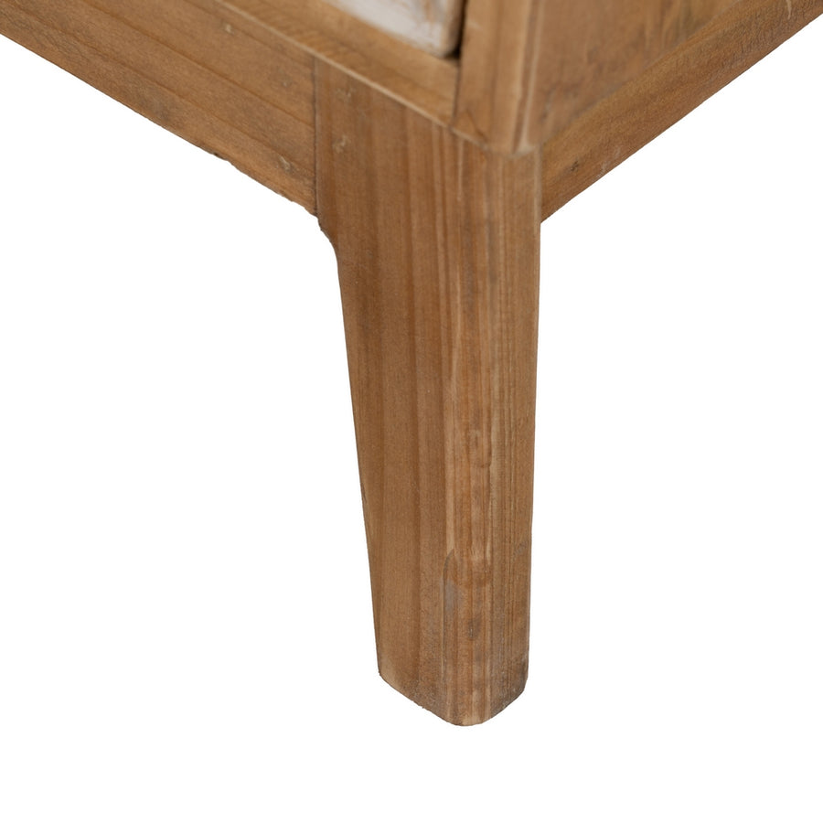MESITA NATURAL DM-MADERA 46 X 37 X 76 CM