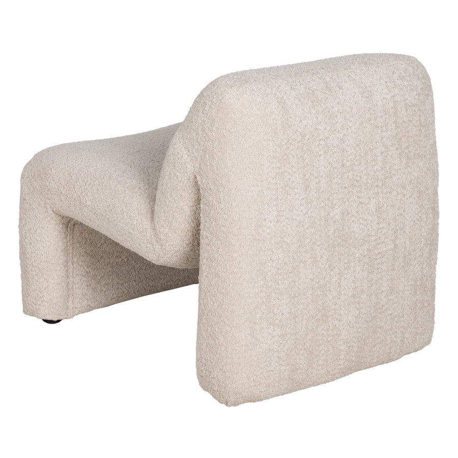 SILLÓN BEIGE TEJIDO SALÓN 62 X 86 X 69 CM