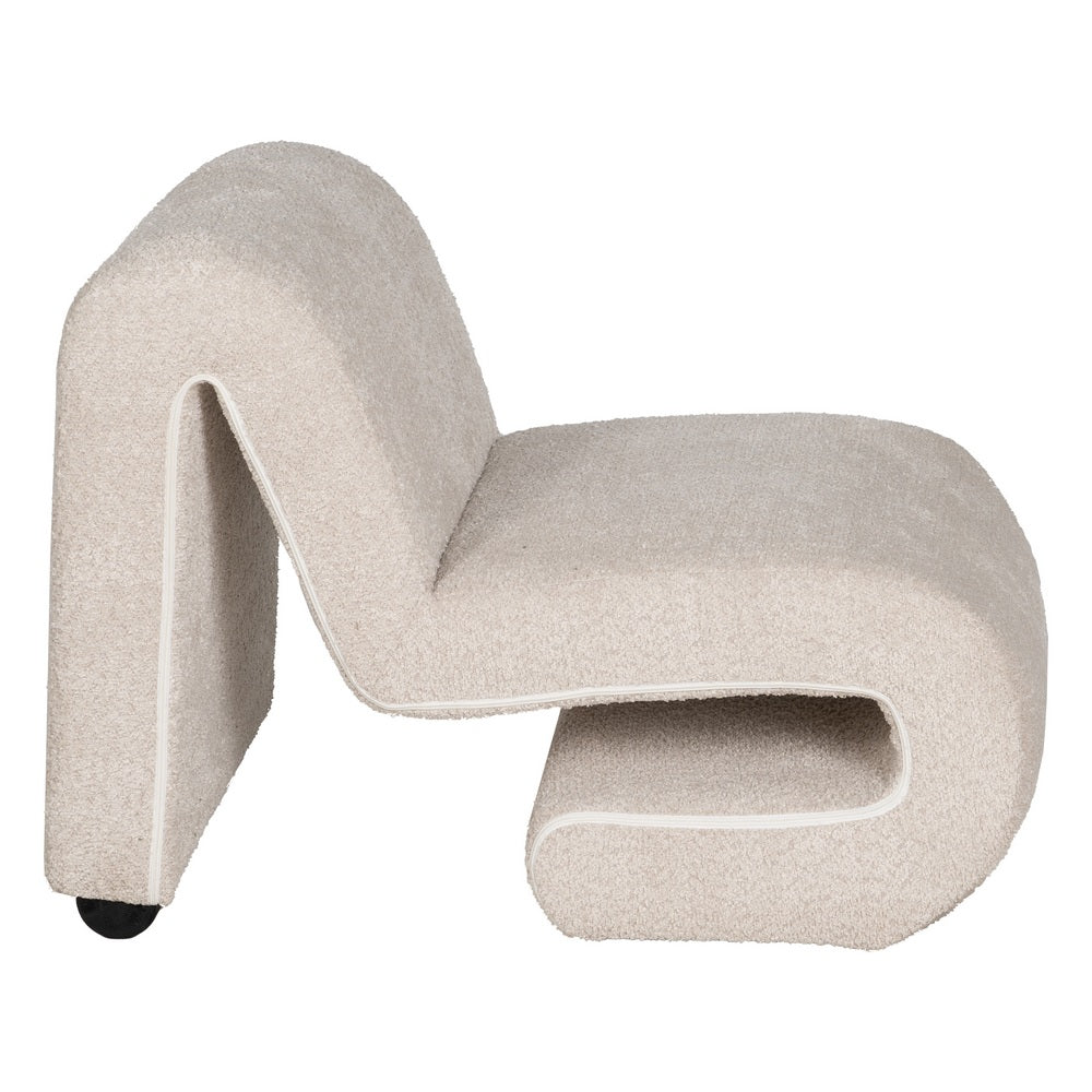 SILL�N BEIGE TEJIDO SAL�N 60 X 90 X 63 CM
