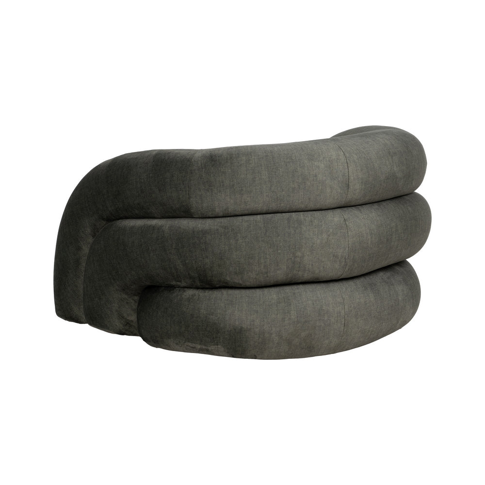 SILL�N VERDE TEJIDO SAL�N 100 X 84 X 58 CM