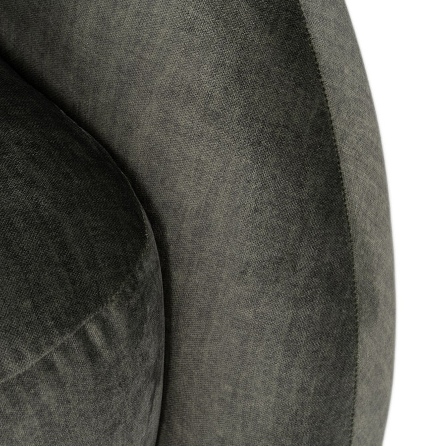 SILLÓN VERDE TEJIDO SALÓN 100 X 84 X 58 CM