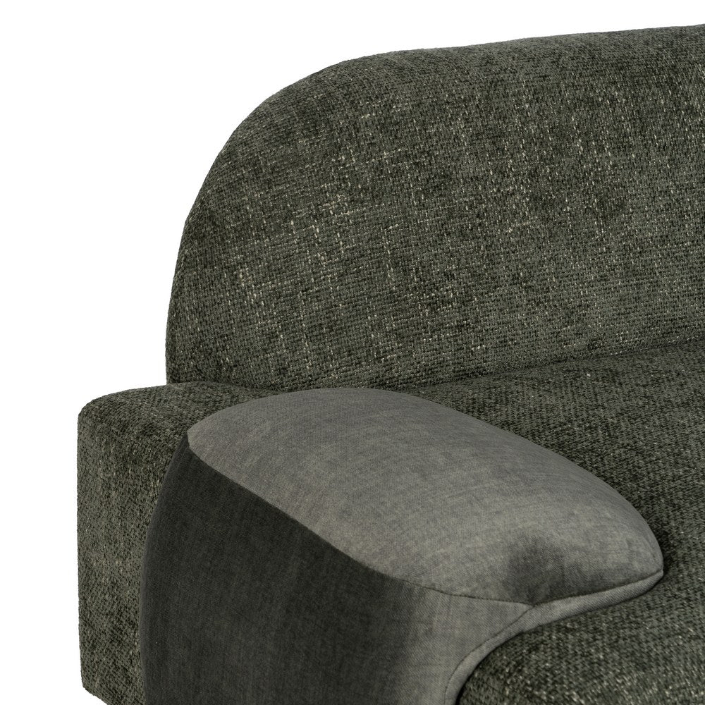 SOF� VERDE TEJIDO SAL�N 180 X 92 X 70 CM