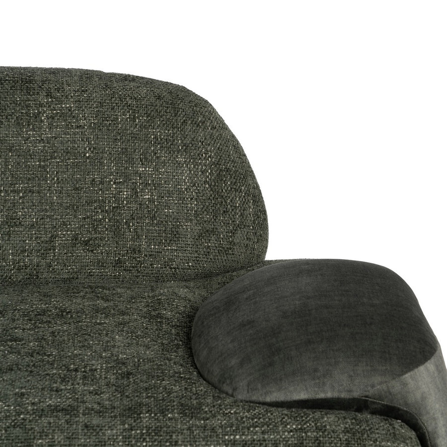 SOFÁ VERDE TEJIDO SALÓN 180 X 92 X 70 CM