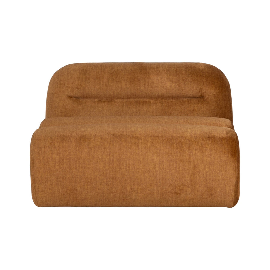 MÓDULO RECTO MOSTAZA TEJIDO SALÓN 102 X 94 X 64 CM