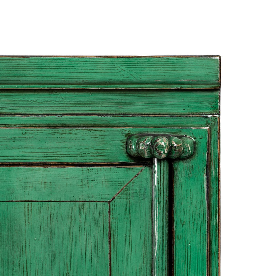 ARMARIO VERDE MADERA-MDF 108 X 48 X 175 CM