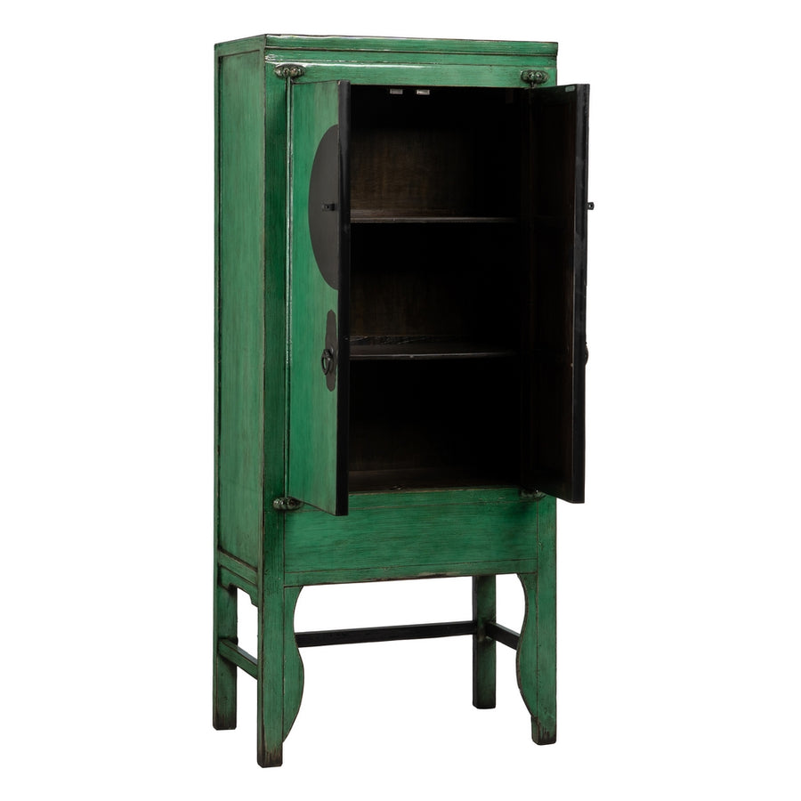 ARMARIO VERDE MADERA-MDF 83,50 X 45 X 195 CM
