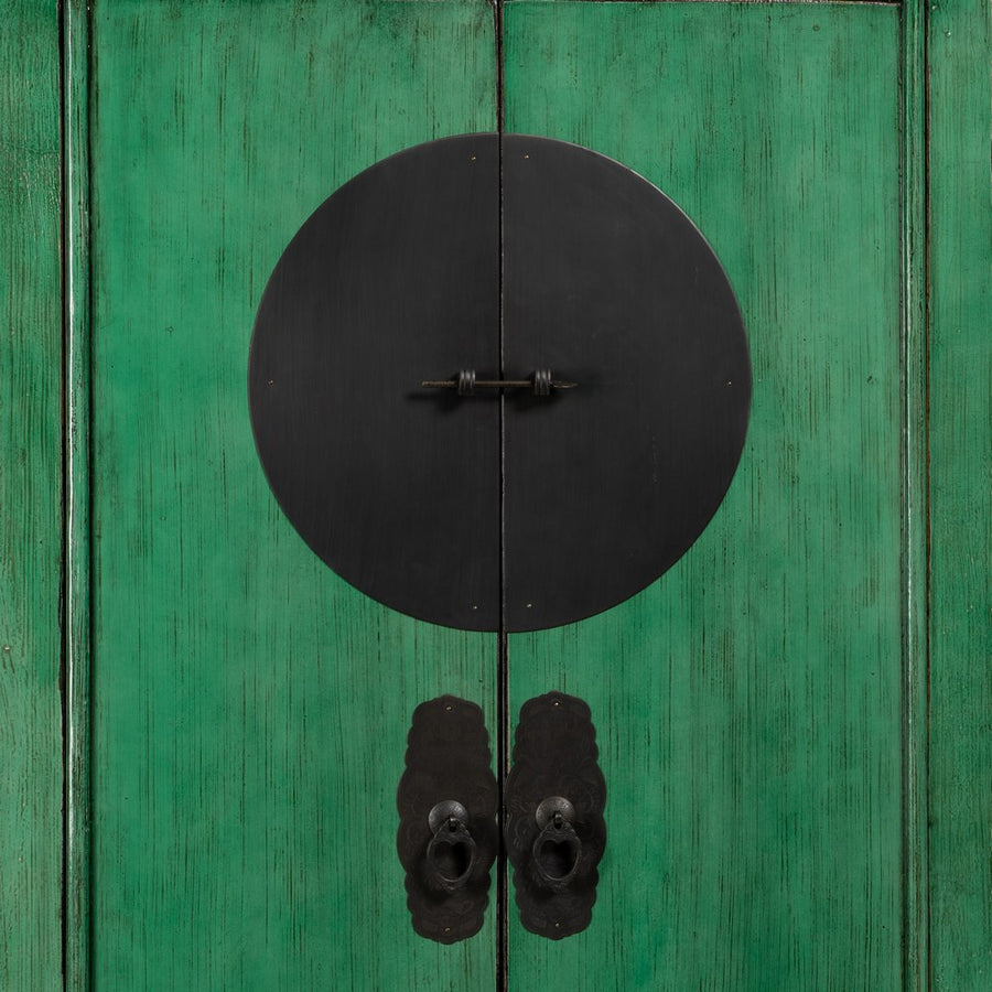 ARMARIO VERDE MADERA-MDF 83,50 X 45 X 195 CM