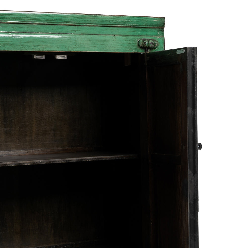 ARMARIO VERDE MADERA-MDF 83,50 X 45 X 195 CM