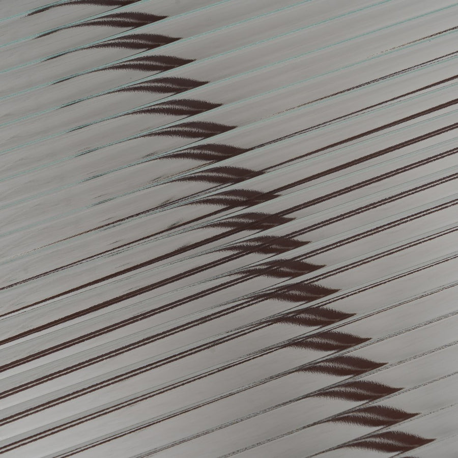 MESA CENTRO TEJA METAL-CRISTAL 78 X 68 X 37 CM