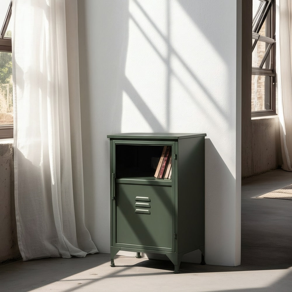 MUEBLE AUXILIAR VERDE MENTA 45 X 35 X 76 CM