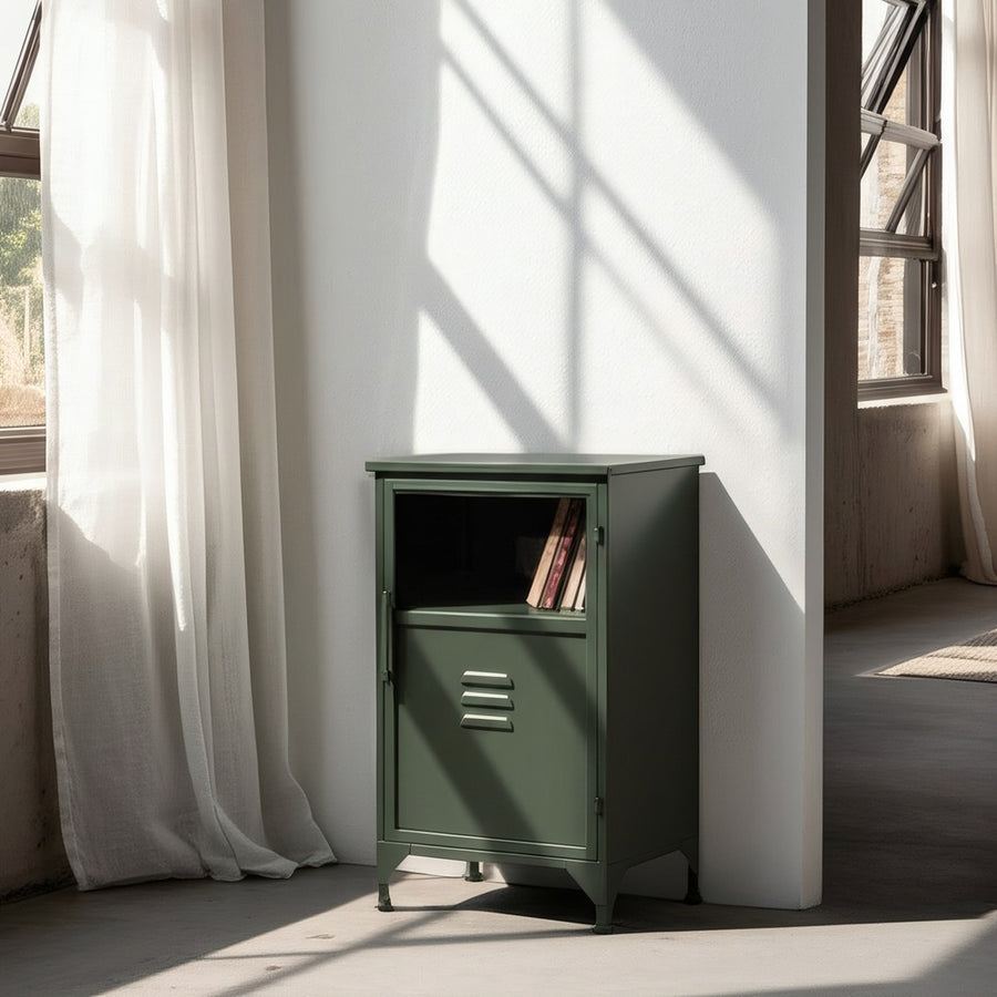 MUEBLE AUXILIAR VERDE MENTA 45 X 35 X 76 CM