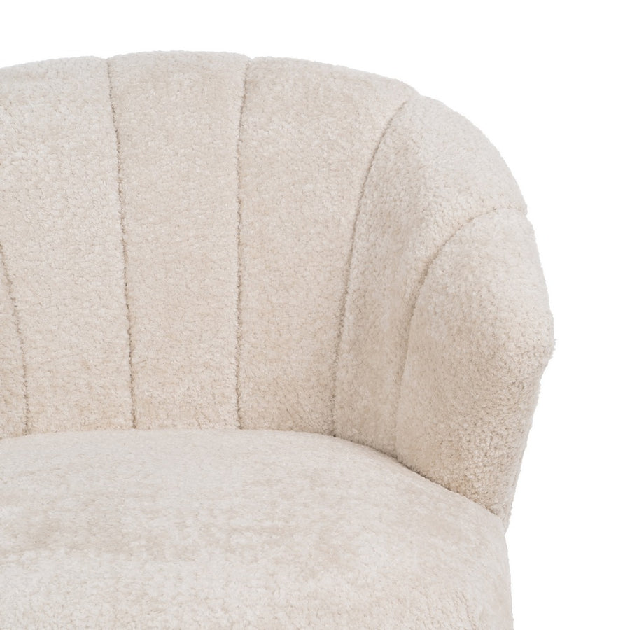 SILLÓN NATURAL-CREMA TEJIDO-MADERA SALÓN 71 X 75 X 76 CM
