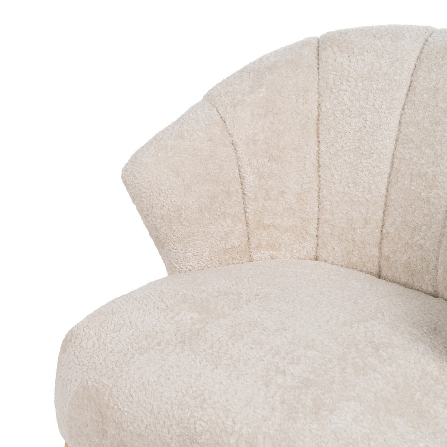SILLÓN NATURAL-CREMA TEJIDO-MADERA SALÓN 71 X 75 X 76 CM