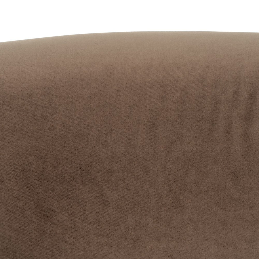 SILLÓN TAUPE TEJIDO-MADERA SALÓN 87 X 80 X 81 CM