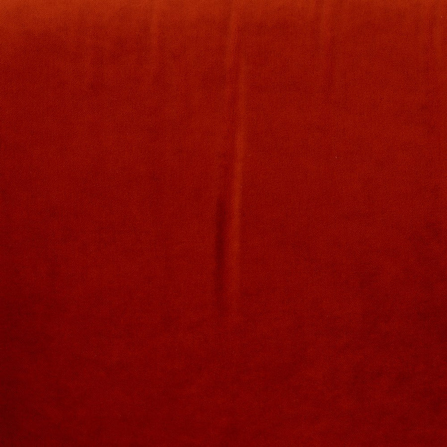 SILLÓN ROJO TEJIDO-MADERA SALÓN 82 X 77 X 74 CM