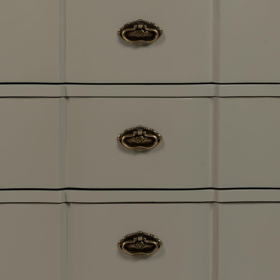 MESITA TAUPE MADERA 66 X 40 X 76 CM