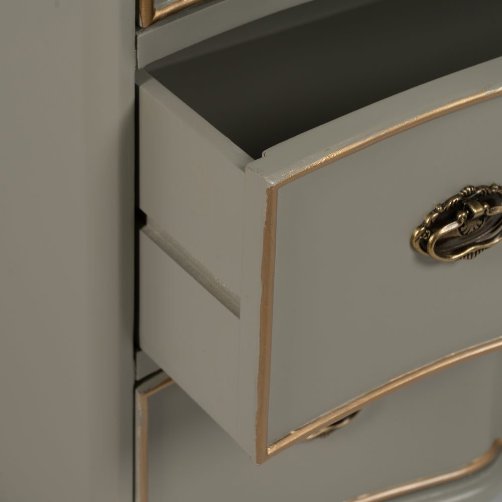 TAUPE DRESSER WOOD 100 X 50 X 80 CM