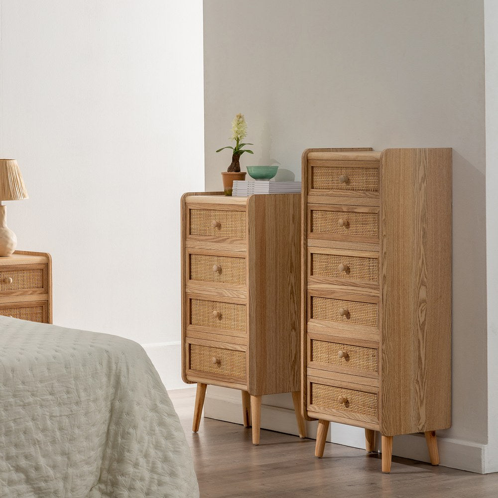 SINFONIER NATURAL MADERA PAULONIA/DM 40 X 30 X 87 CM