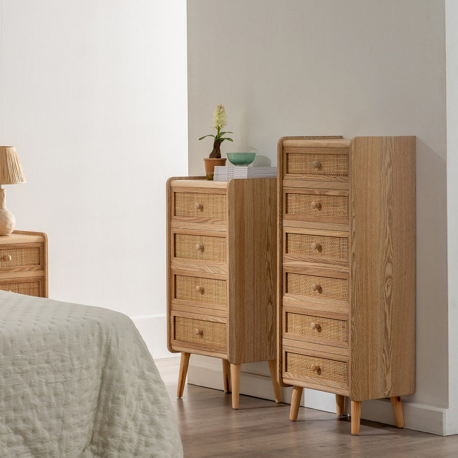 SINFONIER NATURAL MADERA PAULONIA/DM 40 X 30 X 87 CM