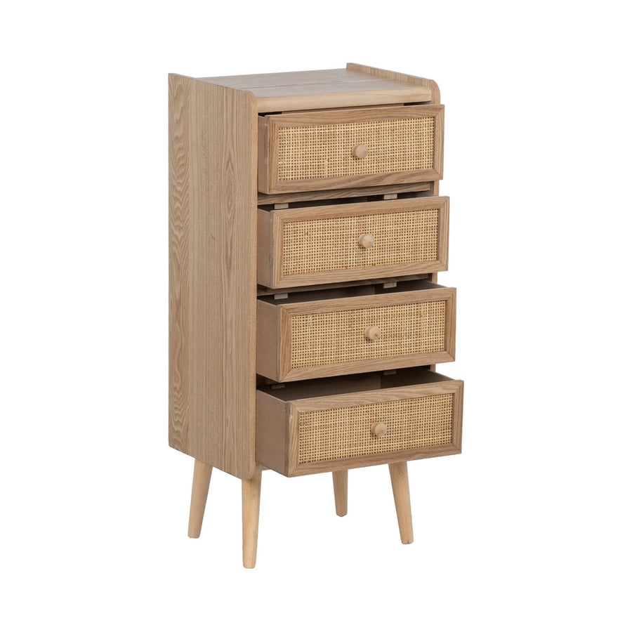 SINFONIER NATURAL MADERA PAULONIA/DM 40 X 30 X 87 CM