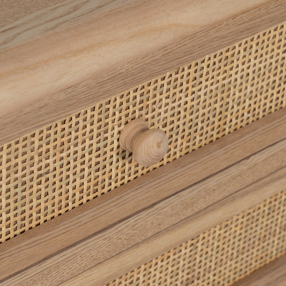 SINFONIER NATURAL MADERA PAULONIA/DM 40 X 30 X 87 CM