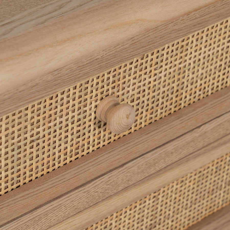 SINFONIER NATURAL MADERA PAULONIA/DM 40 X 30 X 87 CM