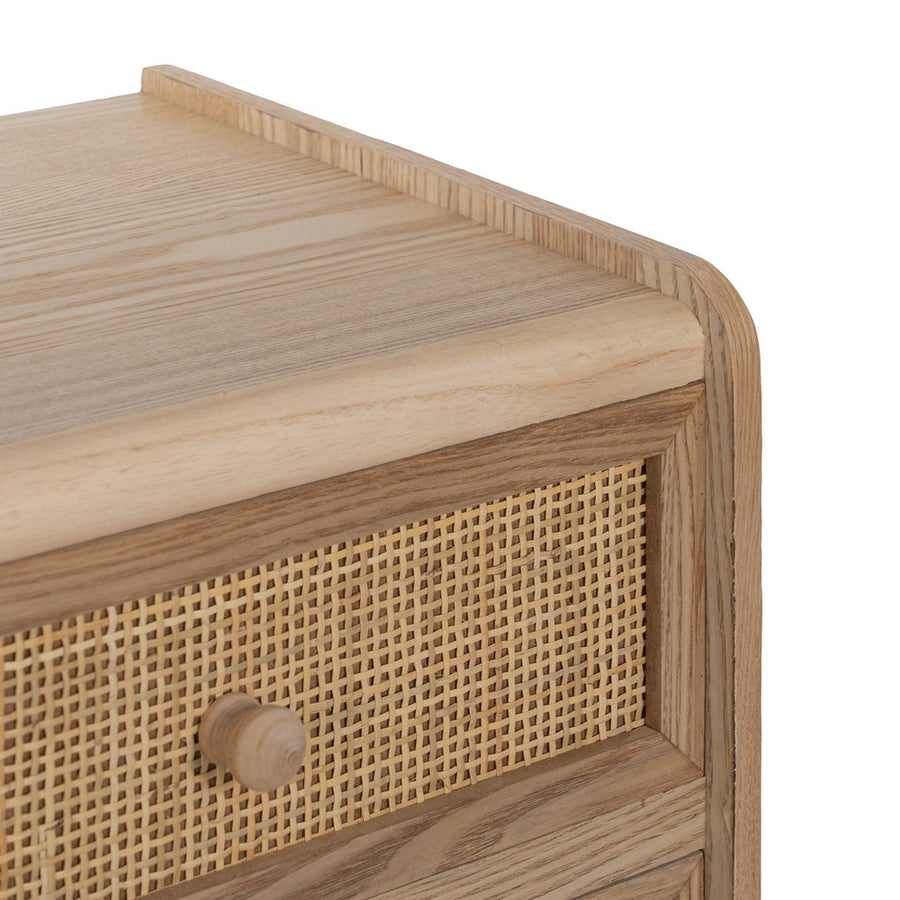 SINFONIER NATURAL MADERA PAULONIA/DM 40 X 30 X 87 CM