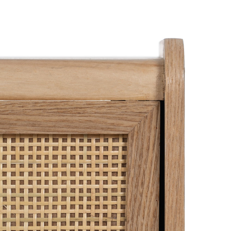 SINFONIER NATURAL MADERA PAULONIA/DM 40 X 30 X 87 CM