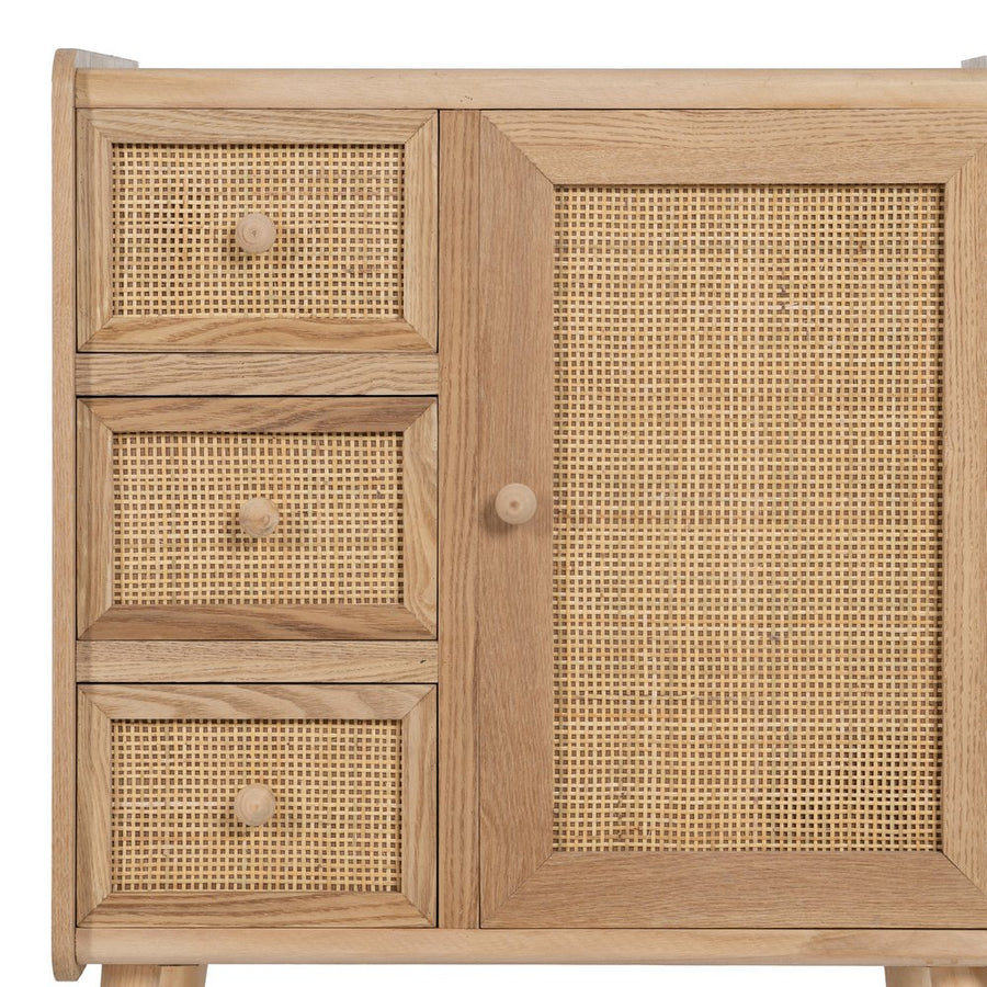 MUEBLE AUXILIAR NATURAL 60 X 35 X 75,50 CM