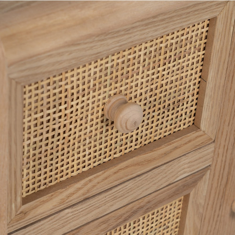 MUEBLE AUXILIAR NATURAL 60 X 35 X 75,50 CM
