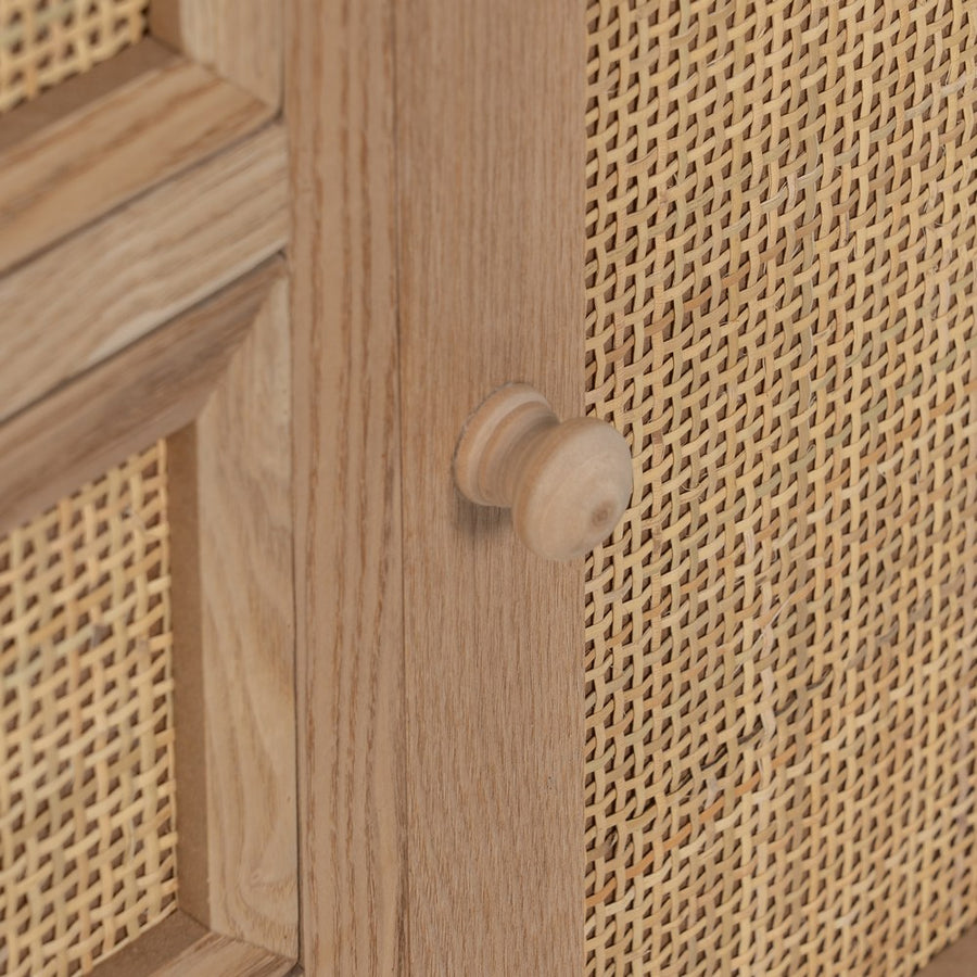 MUEBLE AUXILIAR NATURAL 60 X 35 X 75,50 CM