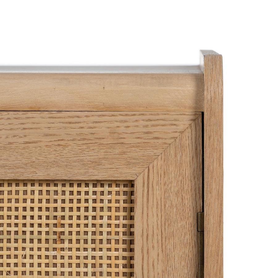 MUEBLE AUXILIAR NATURAL 60 X 35 X 75,50 CM