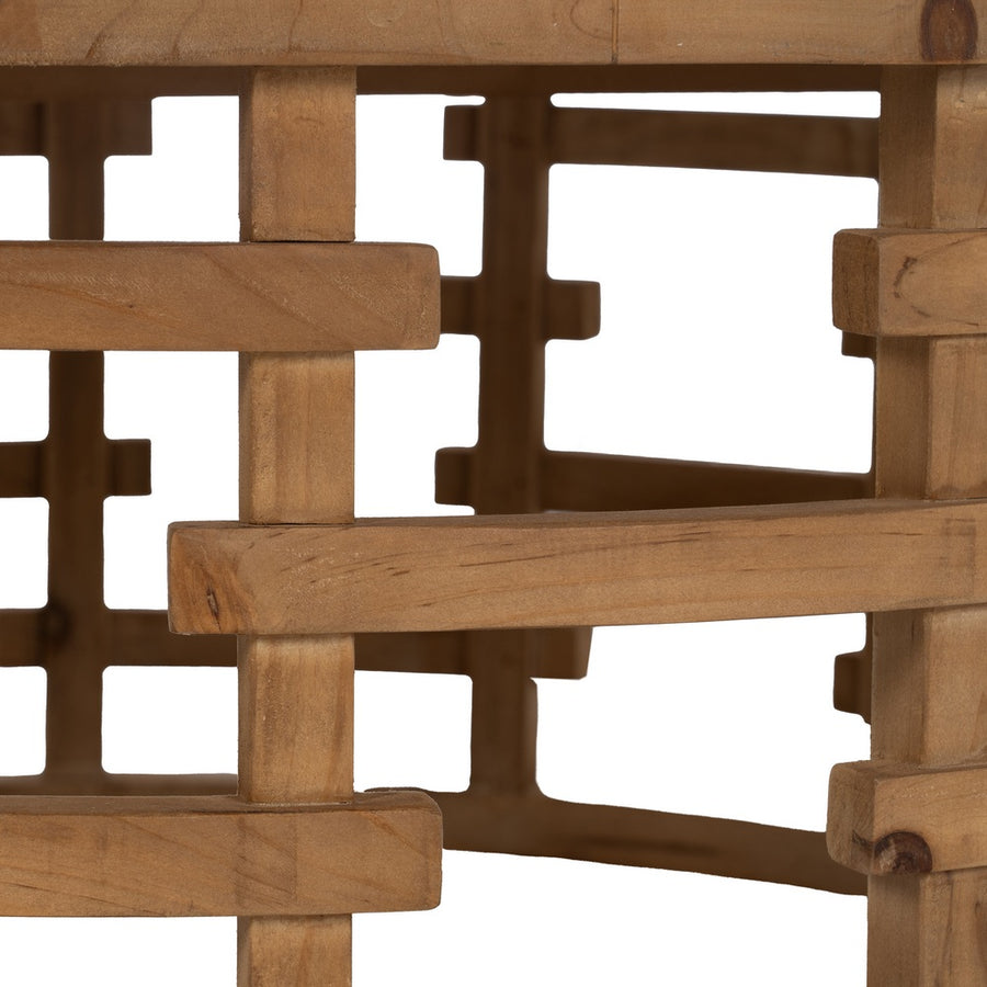 MESA CENTRO NATURAL DM-MADERA 80 X 80 X 36 CM