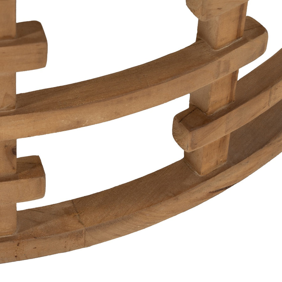 MESA CENTRO NATURAL DM-MADERA 80 X 80 X 36 CM