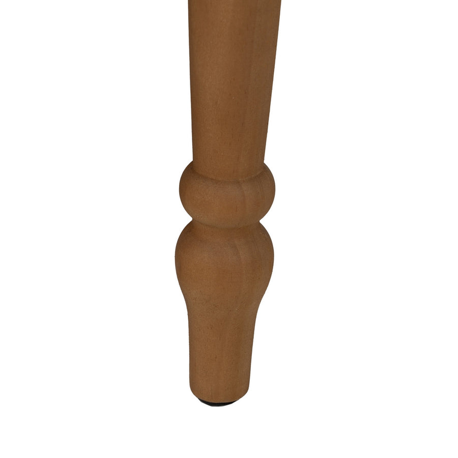 MESITA RELOJ NATURAL DM-MADERA 50 X 50 X 52,50 CM