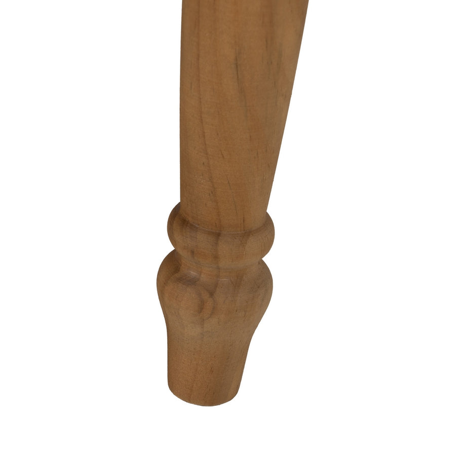 MESA CENTRO RELOJ NATURAL DM-MADERA 80 X 80 X 41 CM