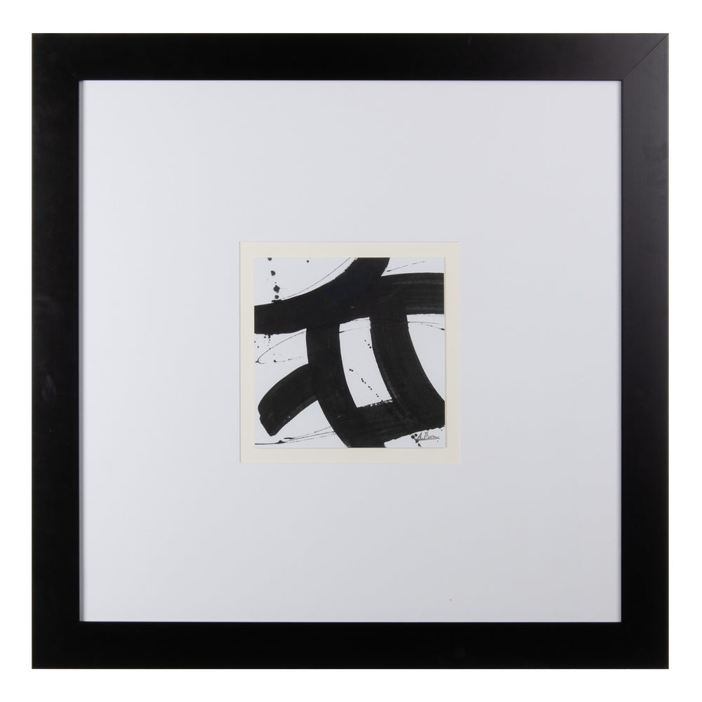 CUADRO PINTURA 2/M NEGRO-BLANCO 113 X 1,70 X 113 CM