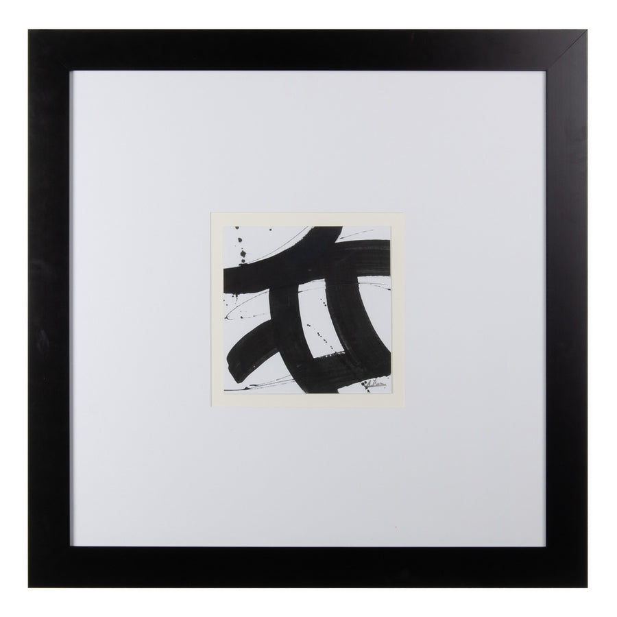 CUADRO PINTURA 2/M NEGRO-BLANCO 113 X 1,70 X 113 CM