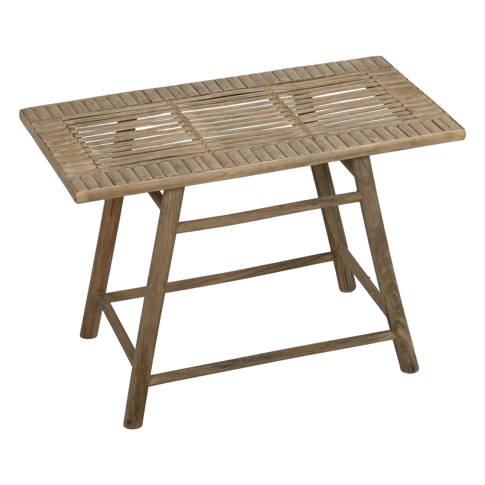 S/2 MESITAS NATURAL BAMBÚ 60 X 32 X 41 CM