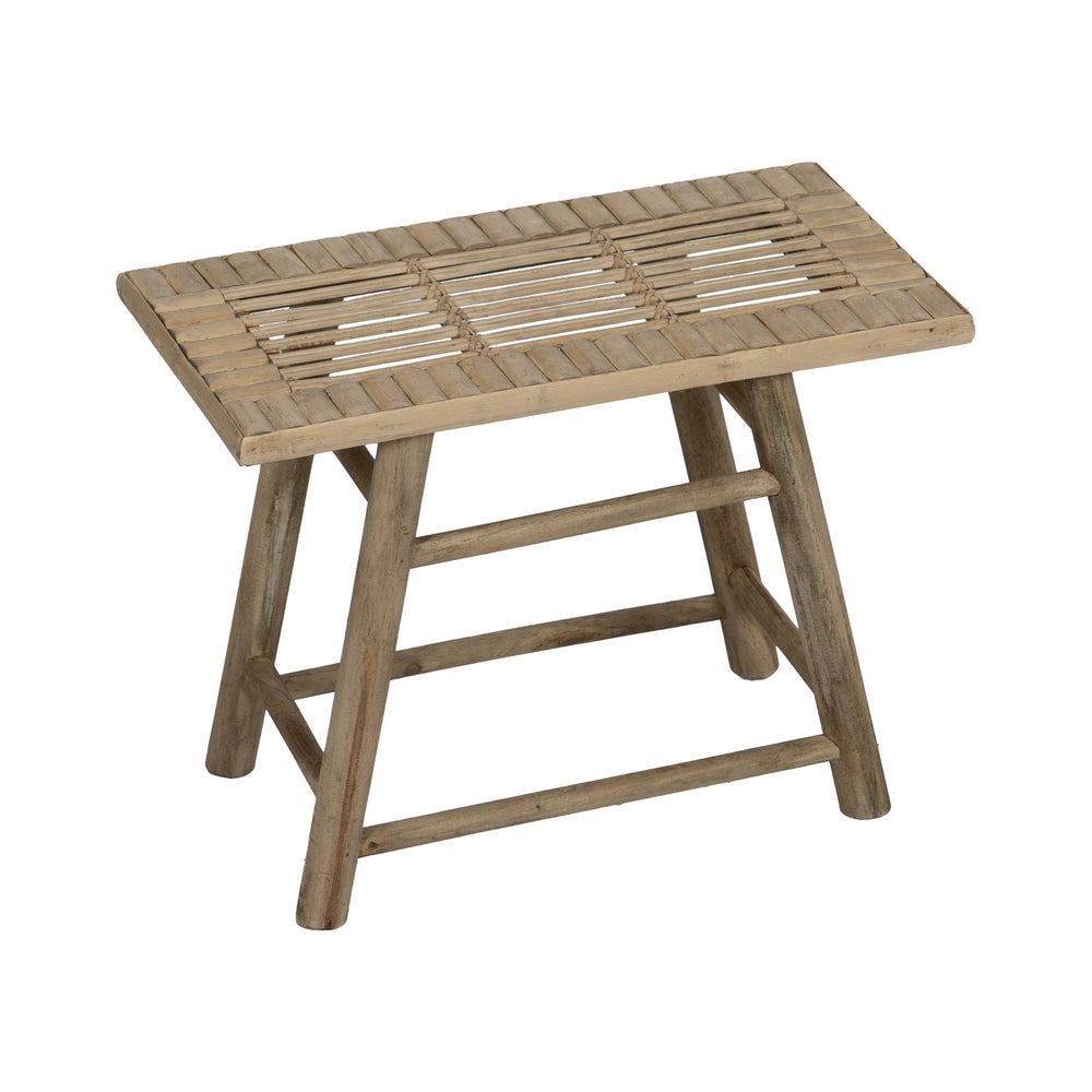 S/2 MESITAS NATURAL BAMBÚ 60 X 32 X 41 CM