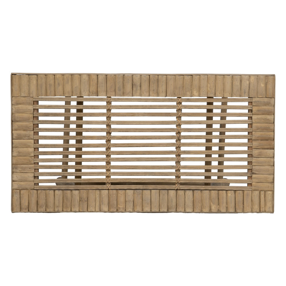 S/2 MESITAS NATURAL BAMBÚ 60 X 32 X 41 CM