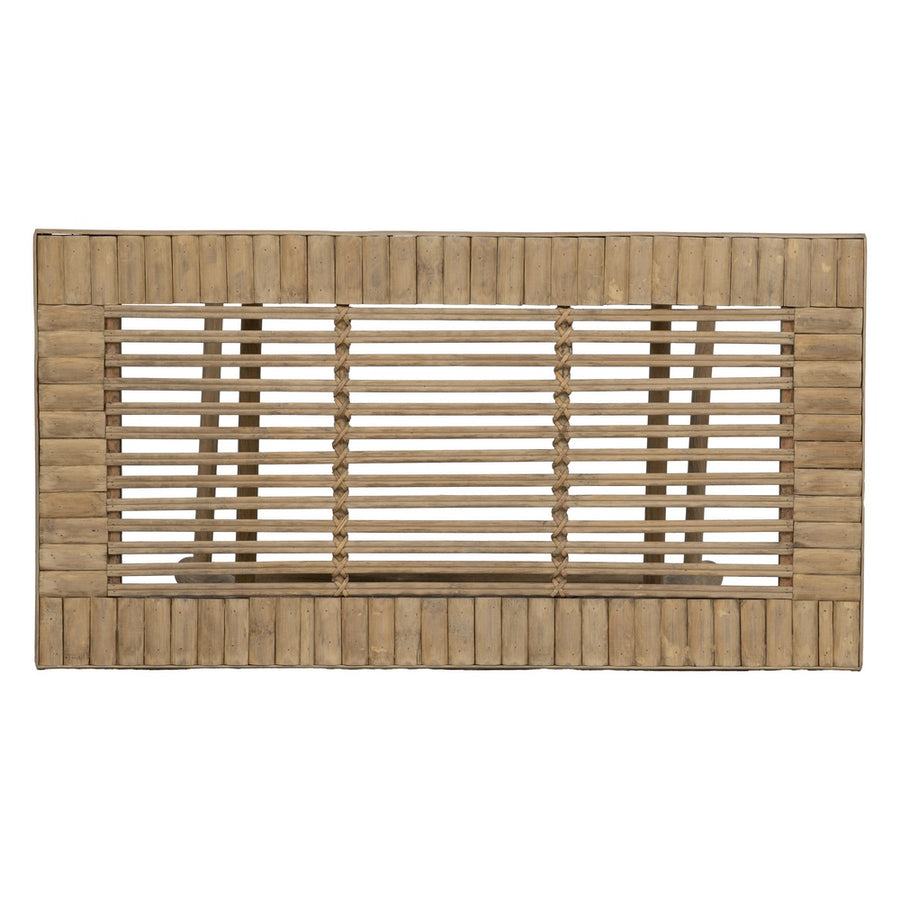 S/2 MESITAS NATURAL BAMBÚ 60 X 32 X 41 CM
