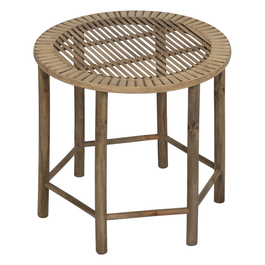 S/2 MESITAS NATURAL BAMBÚ 50 X 50 X 48 CM