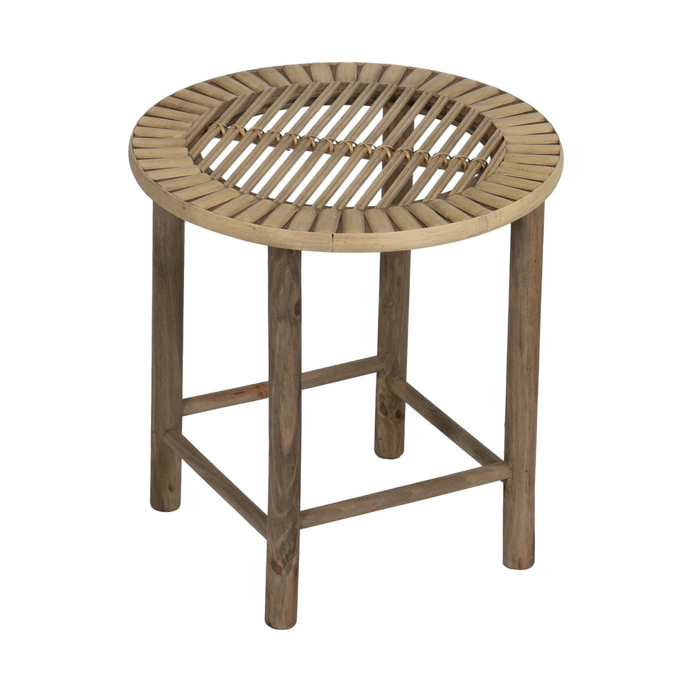 S/2 MESITAS NATURAL BAMBÚ 50 X 50 X 48 CM
